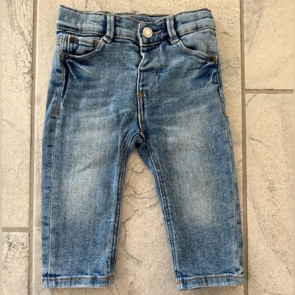 Zara baby boy denim blue jeans “The Regular Pant”